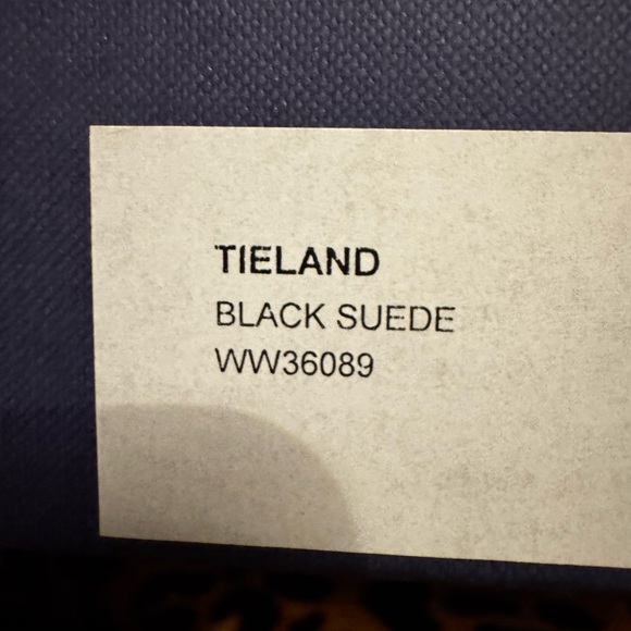 Stuart Weitzman Tieland Over the Knee Boots in Black Suede